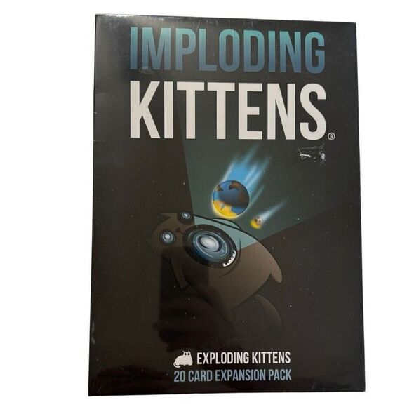 IMPLODING KITTENS: THE FIRST EXPANSION OF EXPLODING KITTENS - New / Sealed - Picture 1 of 7